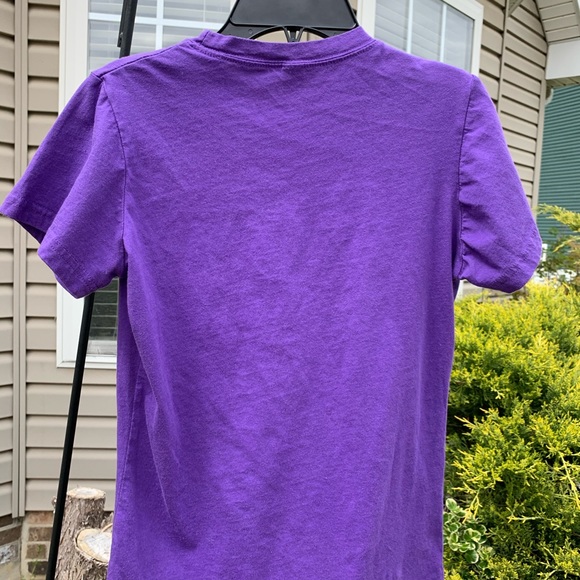 🛍 Outer Banks Tultex Purple Tee Shirt - Picture 4 of 4